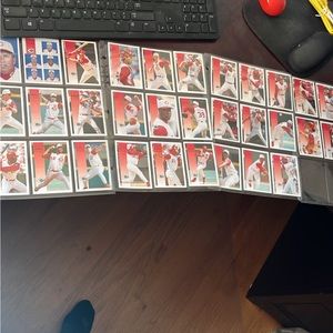 2004 Cincinnati Reds Promotional Team Cards.